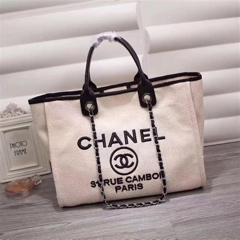 white chanel bag replica